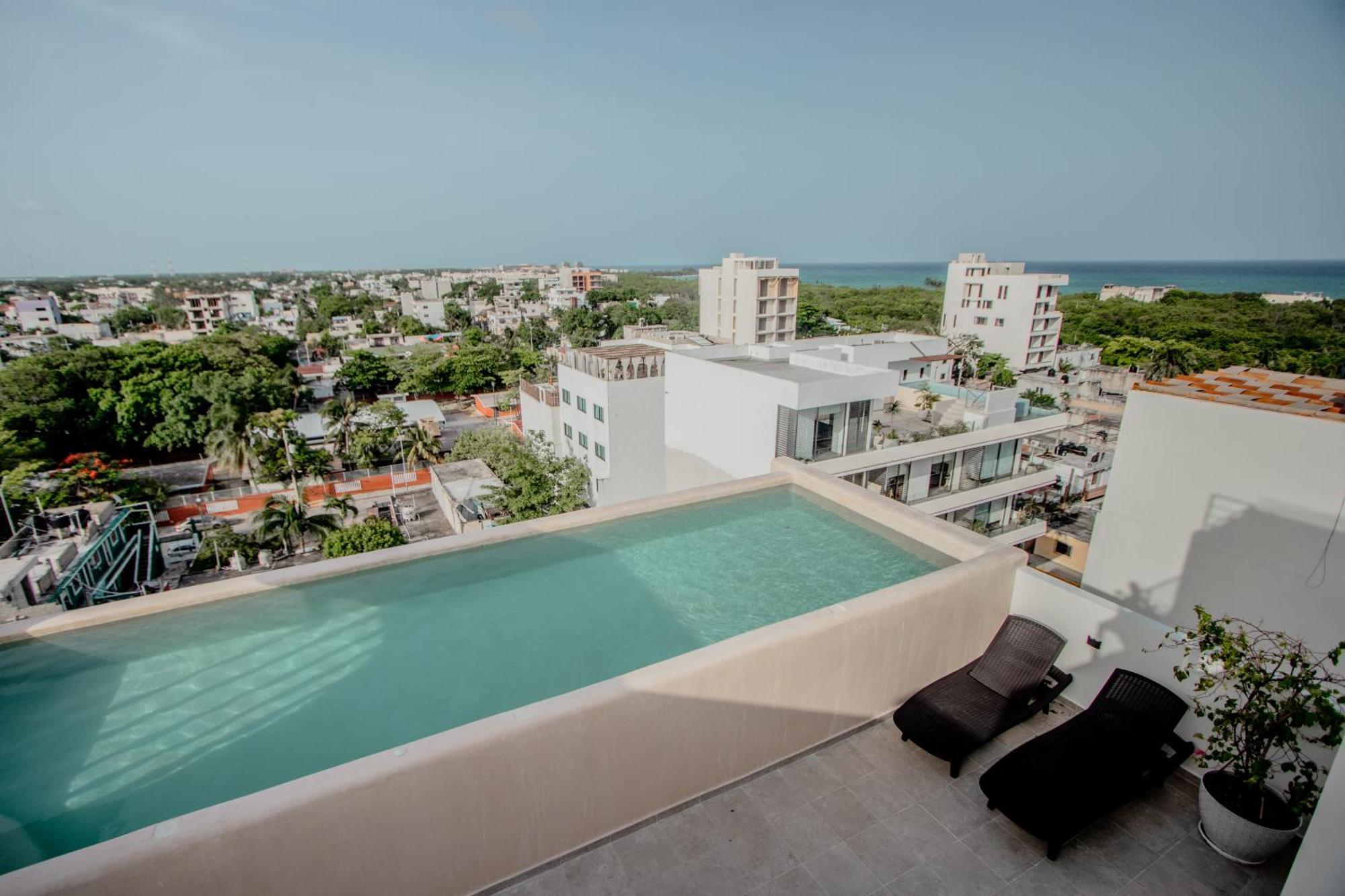 Itzamna Luxury Whit Ocean Viewpool Apartamento *